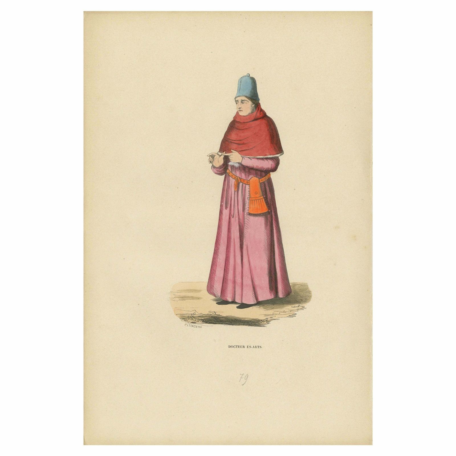 Scholar Of The Arts: The Medieval Academic, 1847 photo vinterior