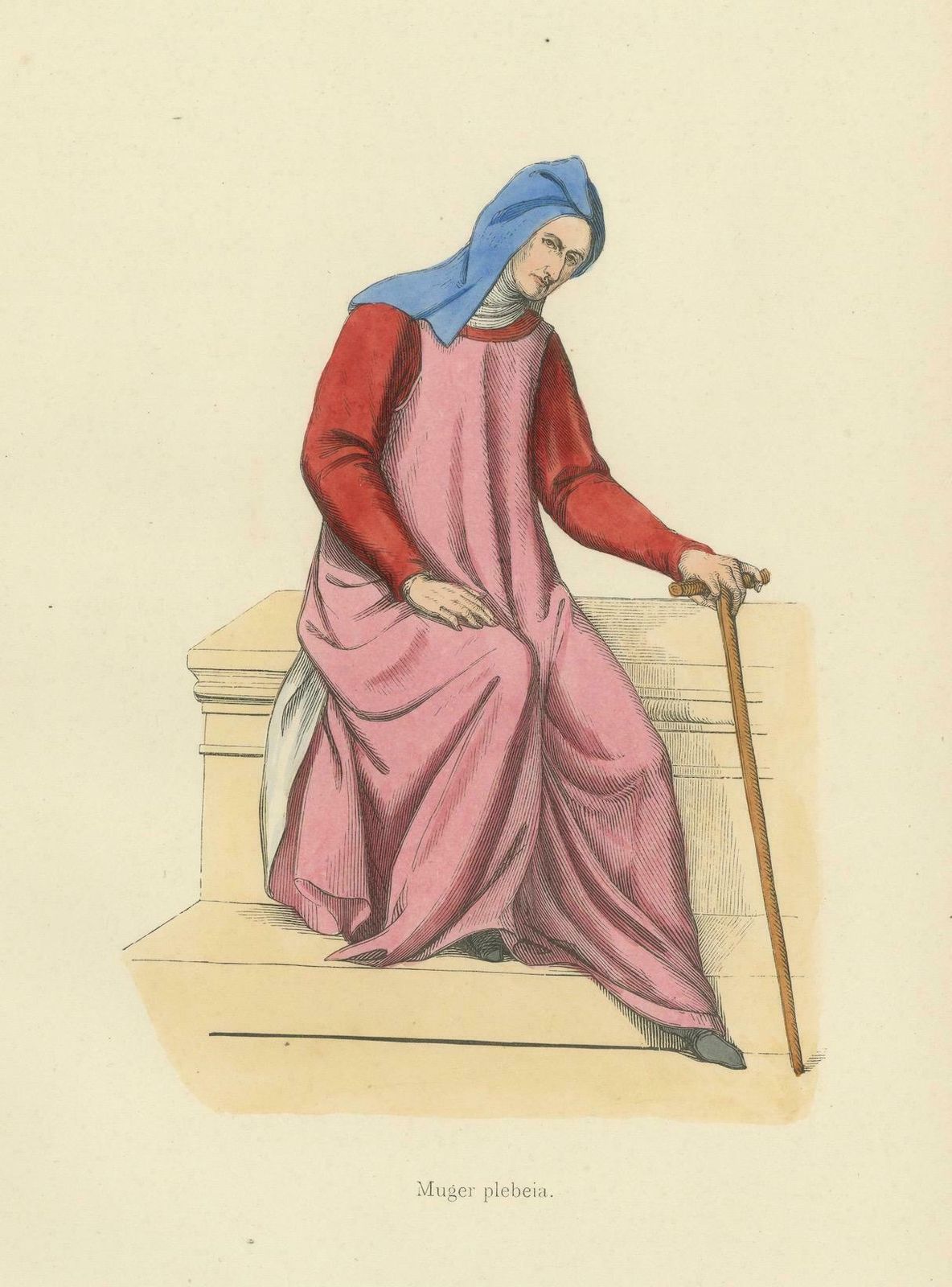 Everyday Grace: A Common Woman Of The Past, 1847 photo Art