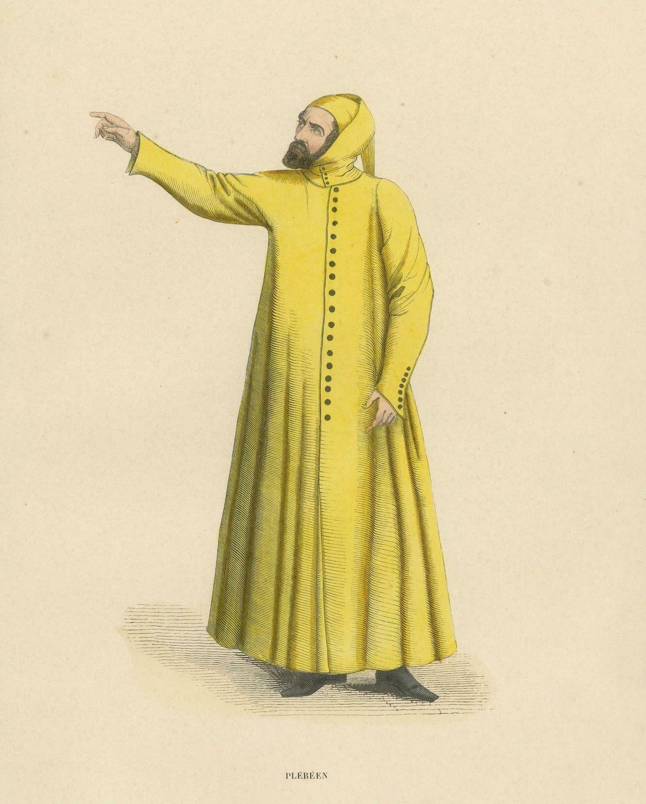 The Common Man's Gesture: A Plebeian In Daily Life, 1847 photo Art