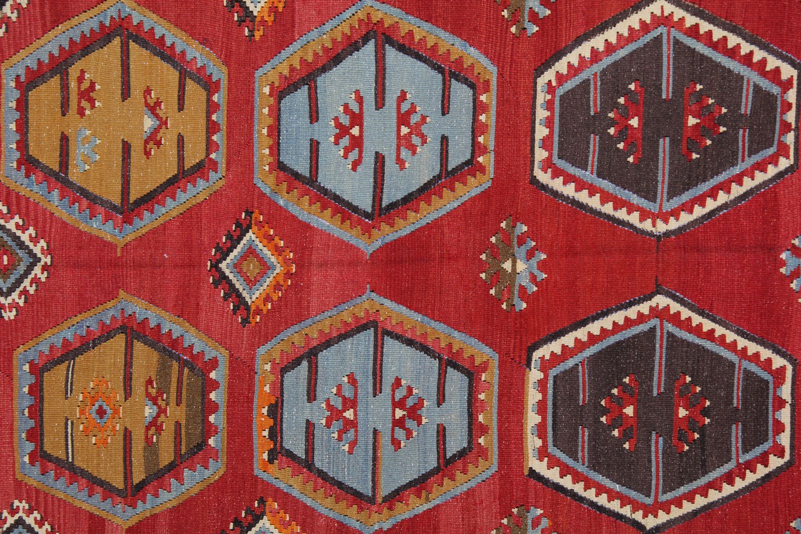 Antique Kilim Rug, Turkish Carpet Sarkisla Kilim 282 X 368 Cm photo Textiles