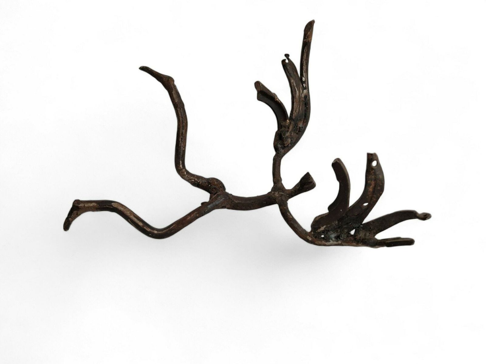 Modernist Icarus Sculpture In Welded Metal By Arthur Azevedo, Contemporary Abstract Zimbabwe Statue, African Art photo buy