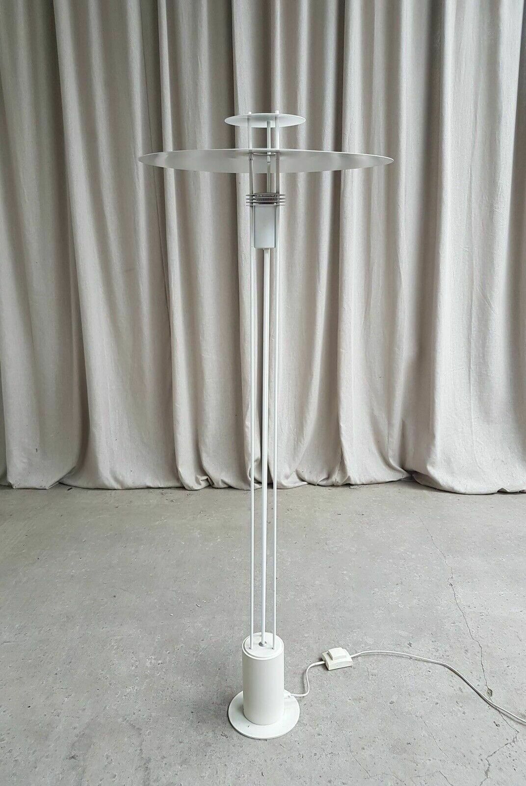 Vtg Late Mid Century Benny Frandsen Modernist Floor Lamp Danish Scandi #423 photo for sale