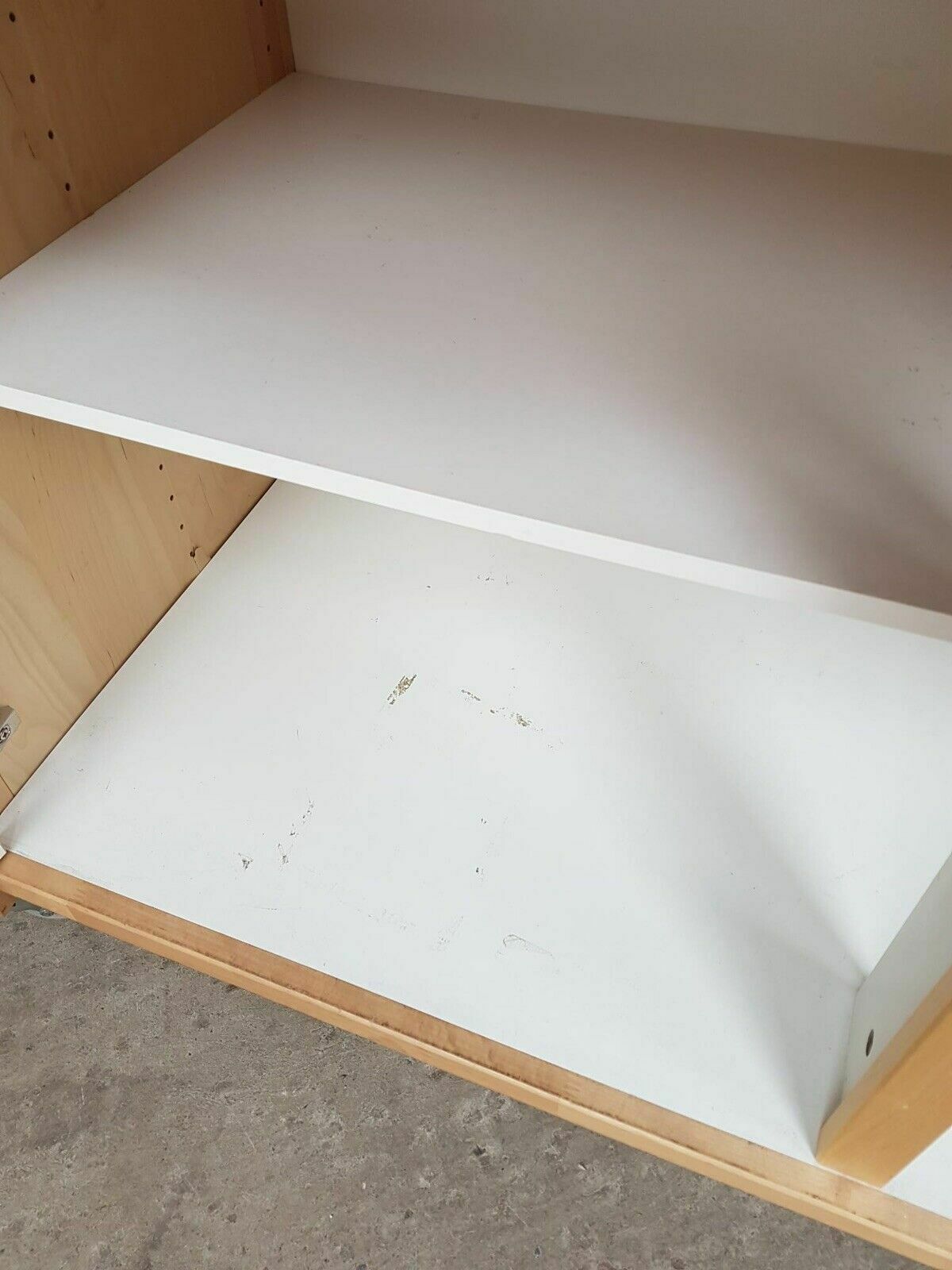 photo vinterior Vtg Mid Century Modernist Style Ikea Varde Sideboard Kitchen Cupboard R426