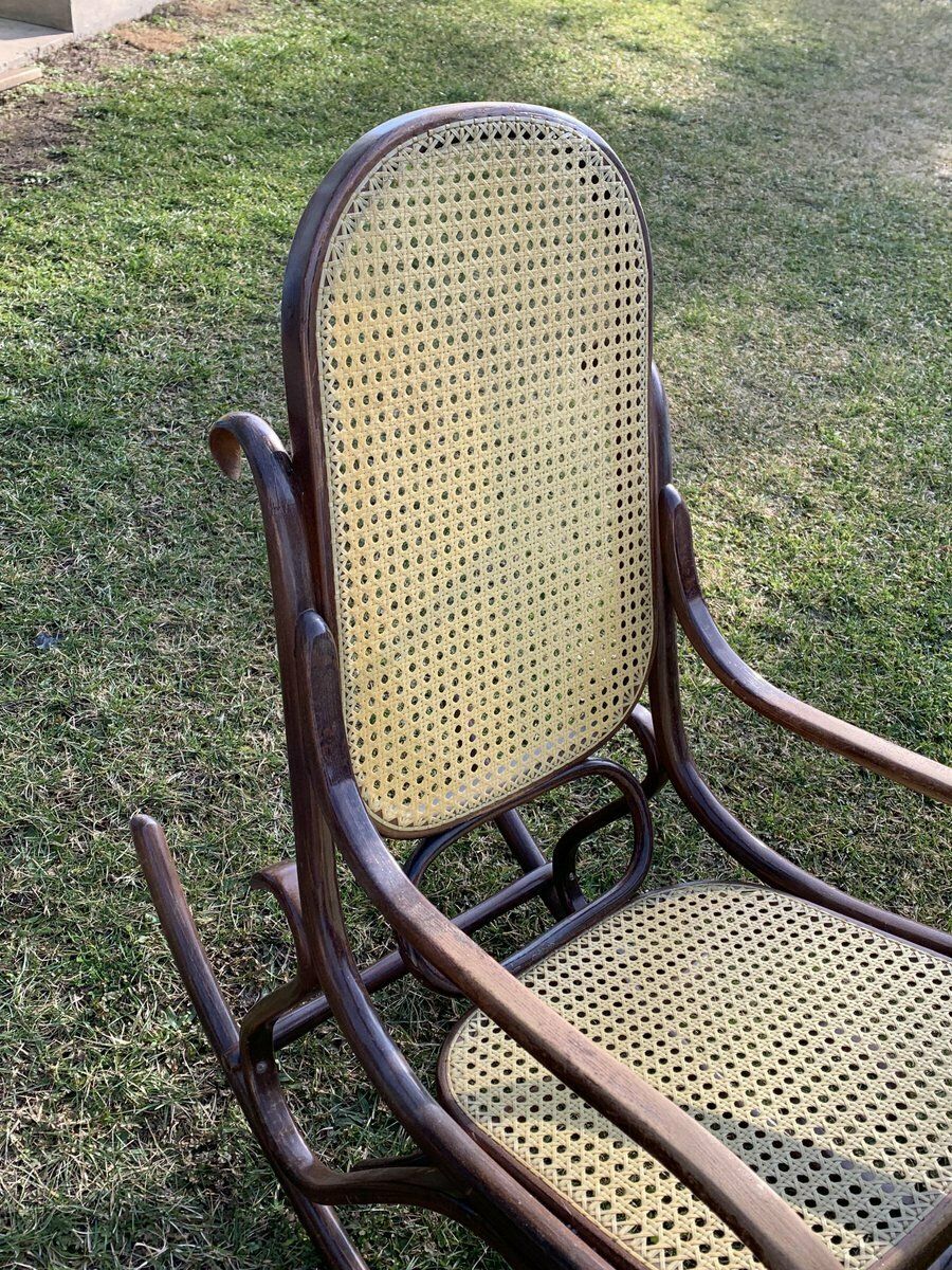 Antique Rocking Chair From Thonet photo for sale