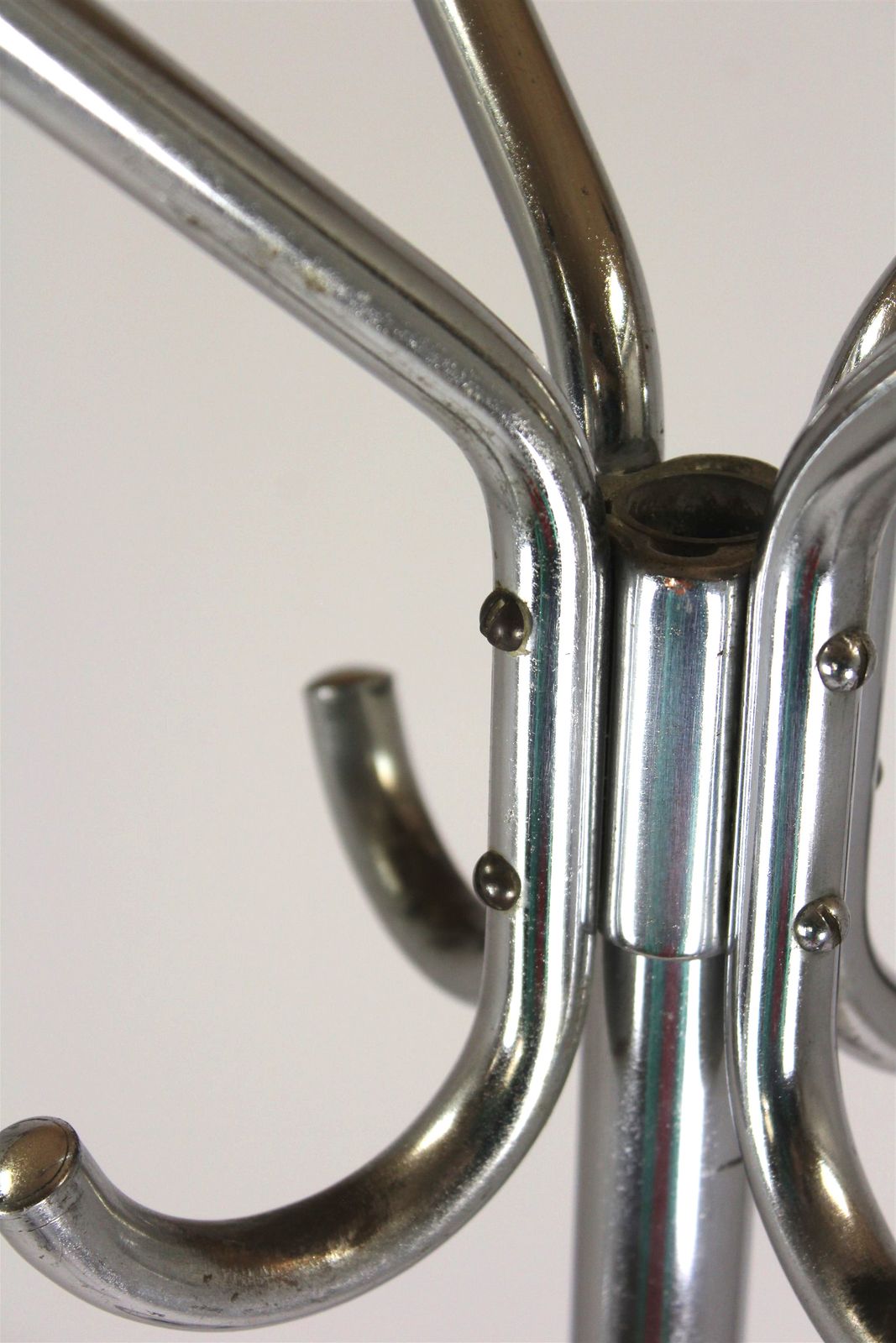 Bauhaus Chrome Plated Coat Racks, 1930s, Set Of 3 photo 1170.0