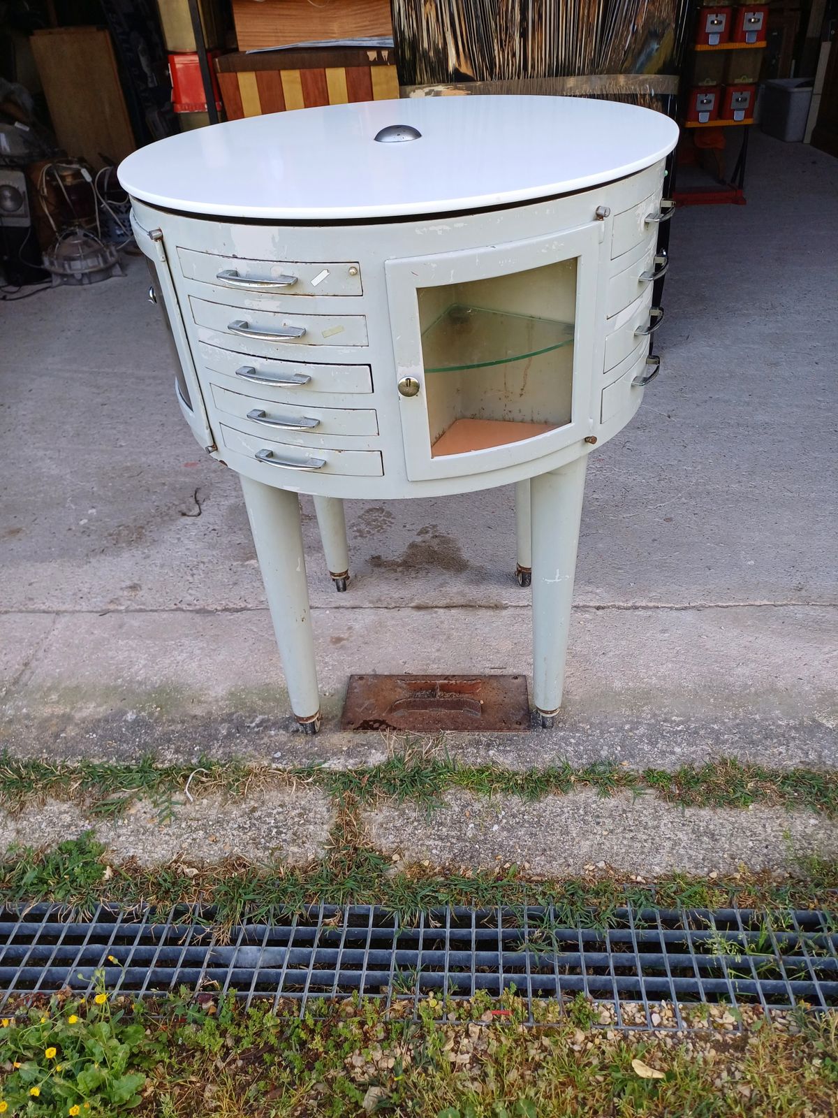 Girator Dentist Furniture From The 1950s photo furniture