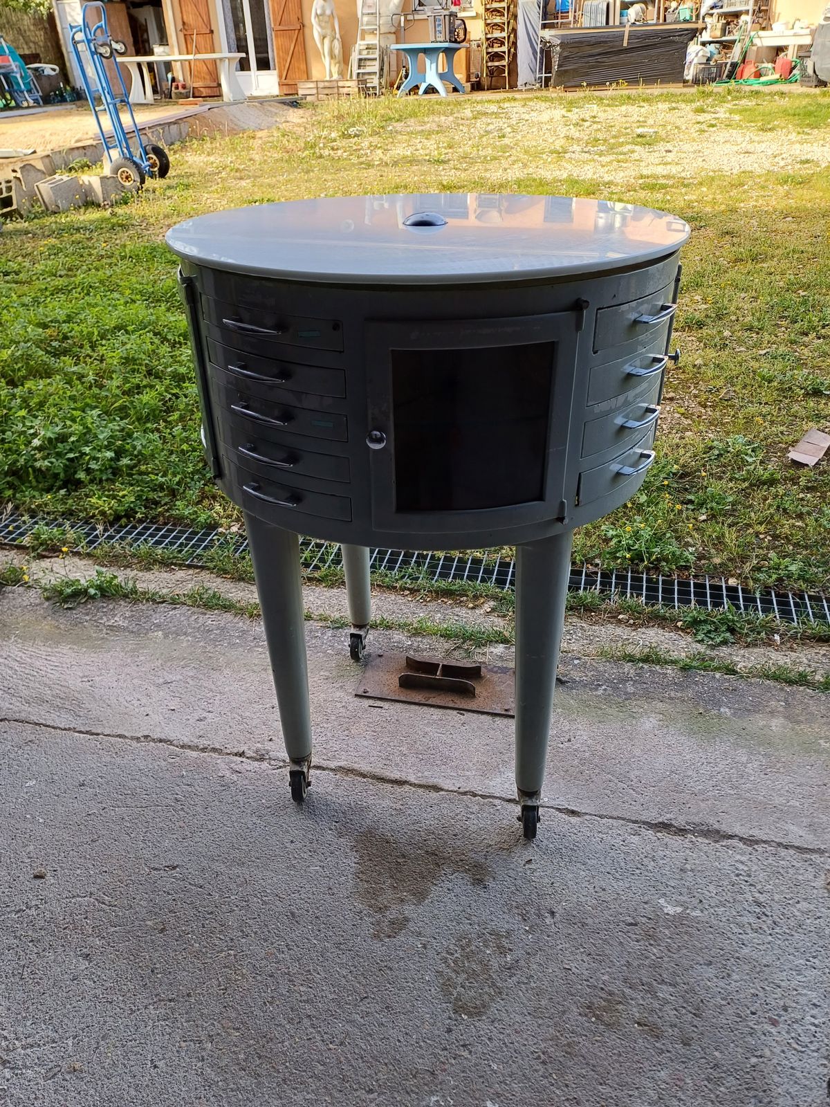photo for sale Girator Dentist Furniture From The 1950s