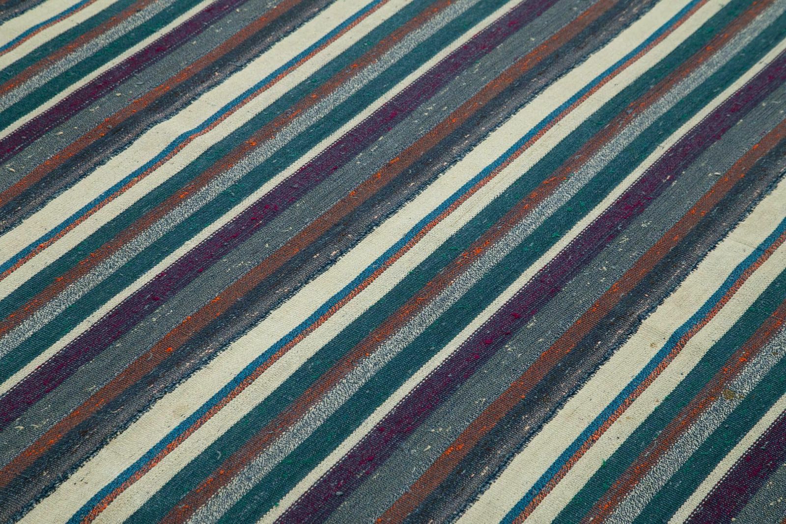 Handmade Flatweave Chaput Purple Anatolian Kilim Rug 190 Cm X 270 Cm photo 410.0