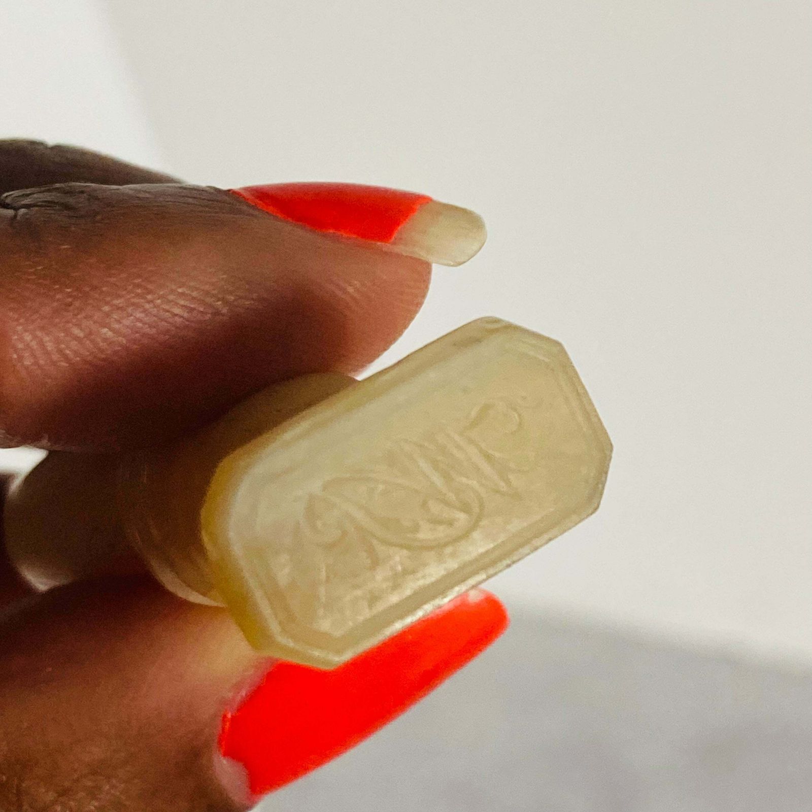 Georgian Mother Of Pearl Wax Seal Stamp photo for sale