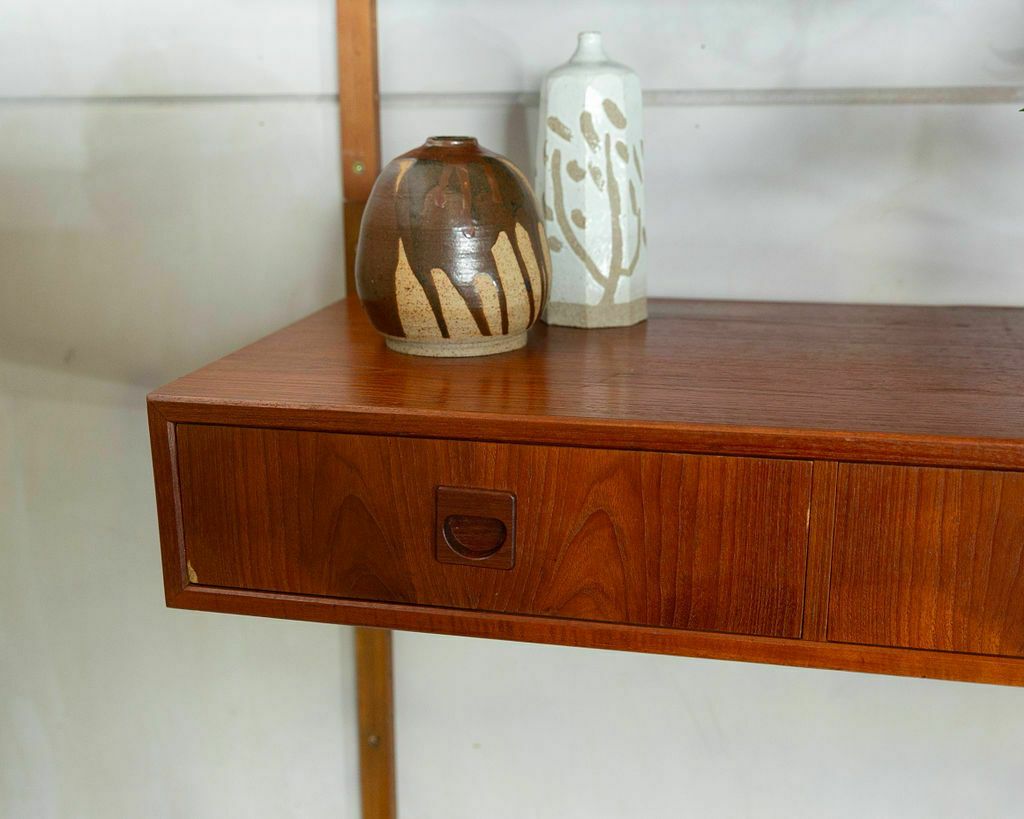 photo vinterior Danish Mid Century Modern Wall System , Rud Thygesen & Johnny Sorensen For Hansen & Guldborg Furniture