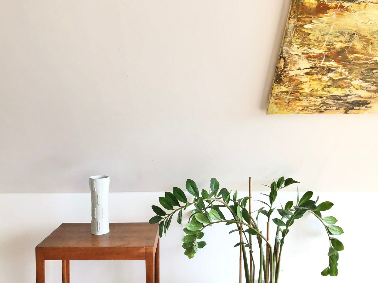 Danish Mid Century Modern Original Fine Art Ceramic Studio Vase Made By Hans Rudolph Petersen photo furniture
