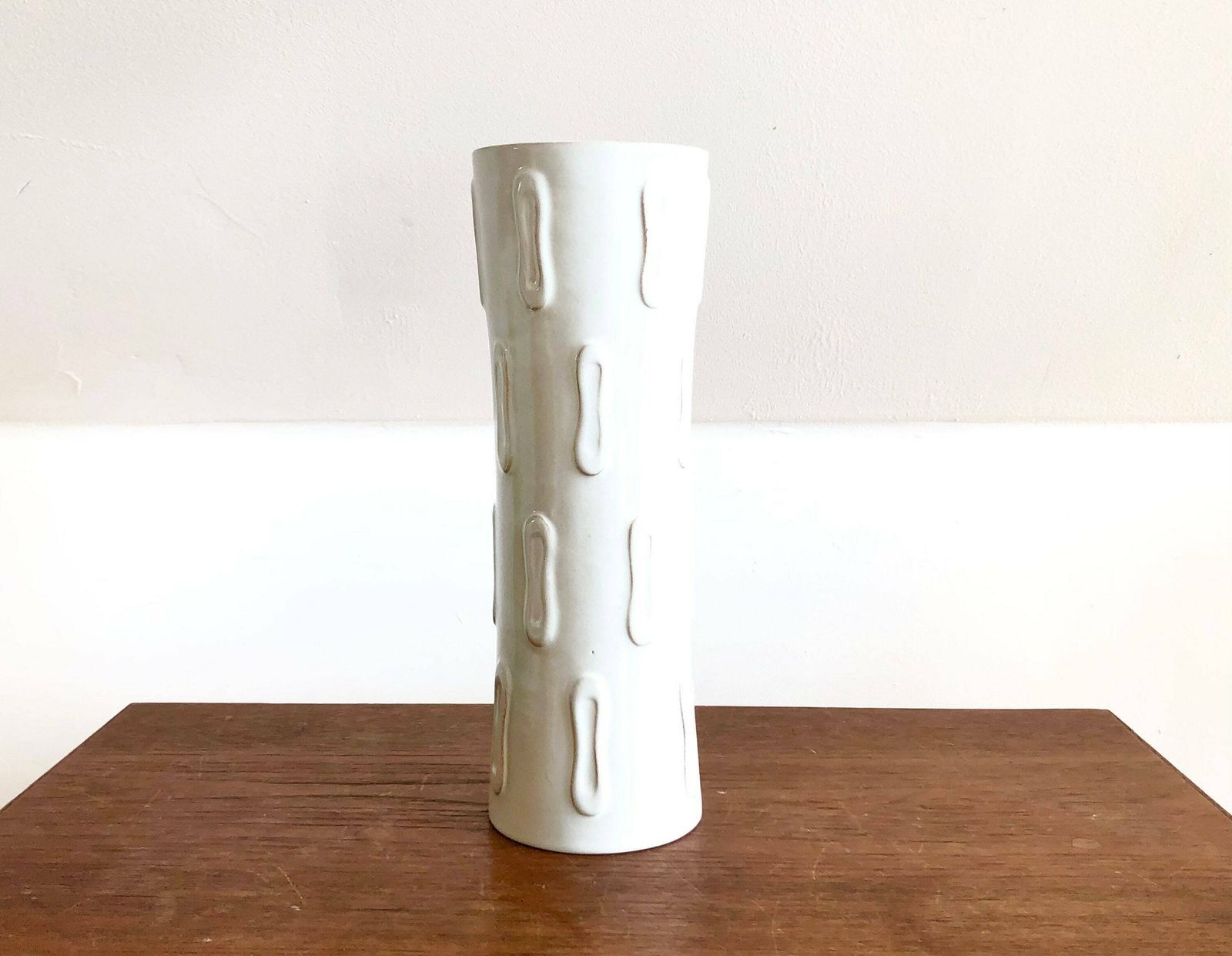 Danish Mid Century Modern Original Fine Art Ceramic Studio Vase Made By Hans Rudolph Petersen