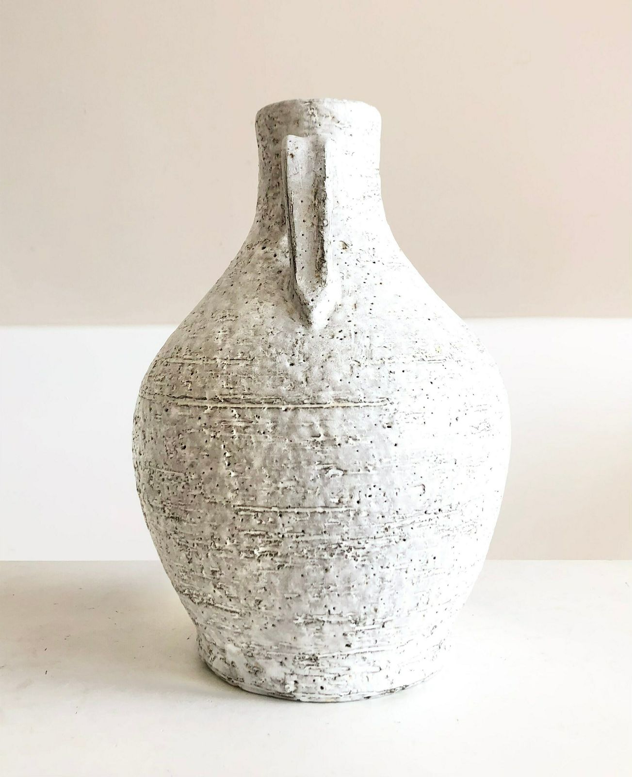 Danish Huge Mid Century Original Fine Art Ceramic Studio Piece   Designed And Made By Løvemose Keramik, Denmark photo Home Decor