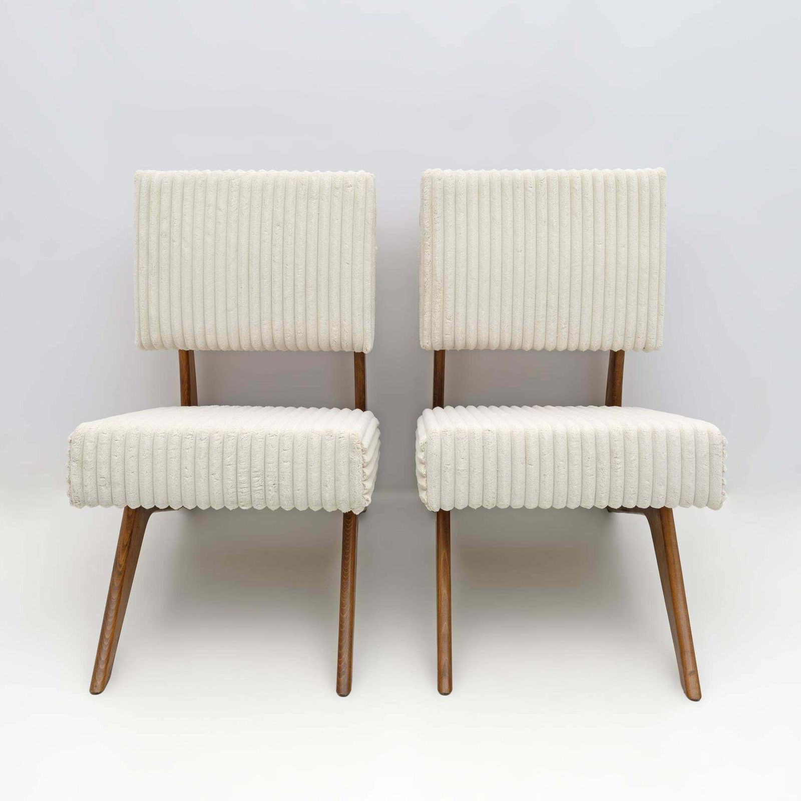Pair Of Adrian Pearsall Midcentury Walnut Lounge Chairs For Craft Associates photo 6650.0
