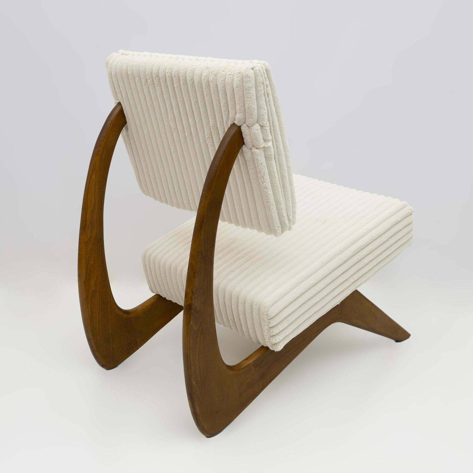 photo furniture Pair Of Adrian Pearsall Midcentury Walnut Lounge Chairs For Craft Associates