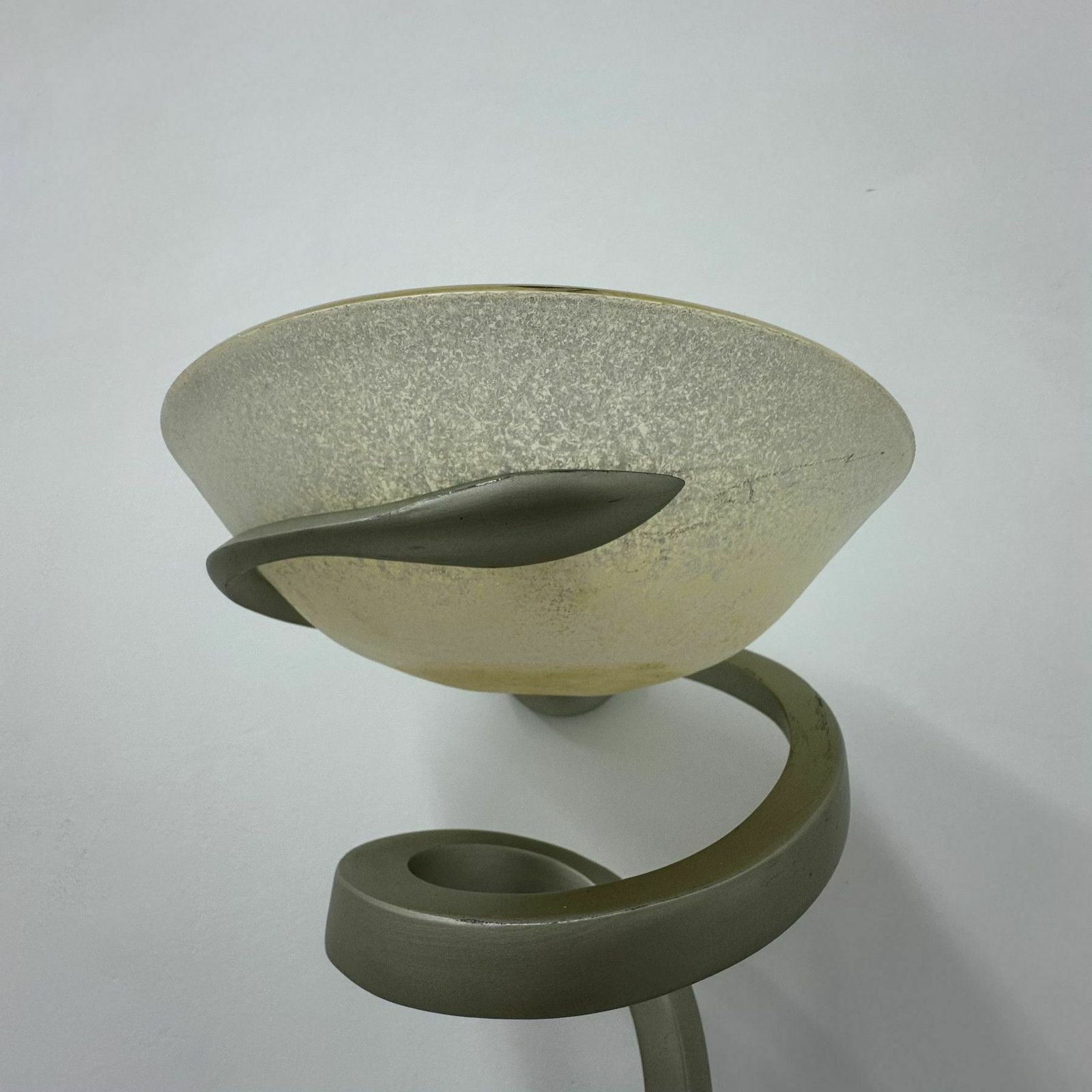 Pair Of “Teo” Wall Lamps In Aluminum And Glass, Enzo Ciampalini , 1970s photo for sale