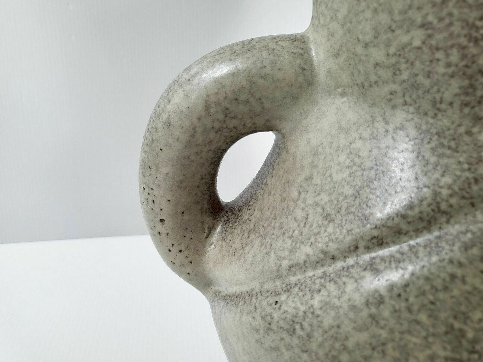 Superb Vintage Vase 1960 Ceramic Stoneware Signed Balas 60s 1960s Retro 60s photo buy