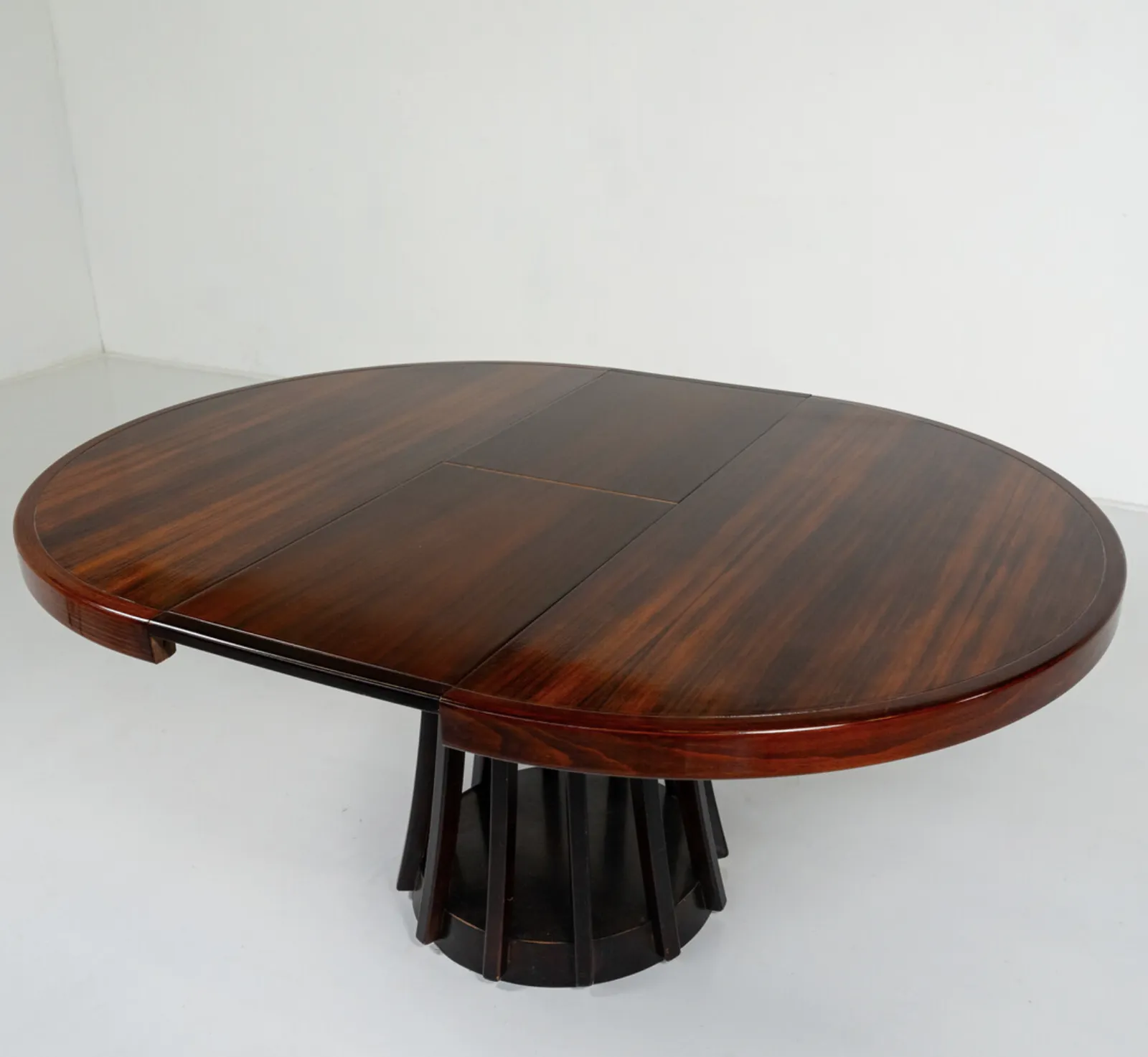 Mid Century Modern Extendable Dining Table By Angelo Mangiarotti, Italy, 1970s photo 3660.0