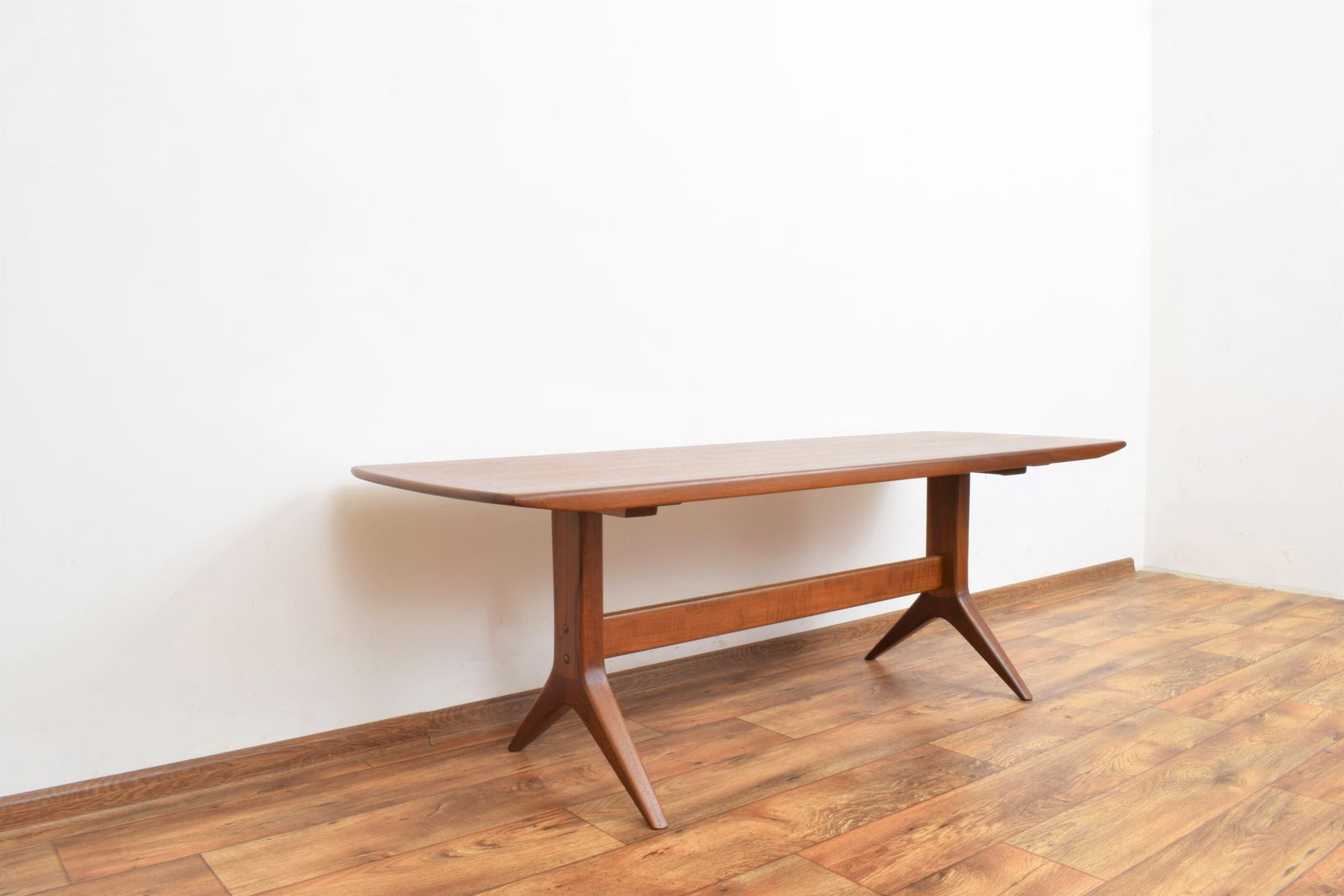 Mid Century Danish Teak Coffee Table By Johannes Andersen, 1960s. photo vinterior
