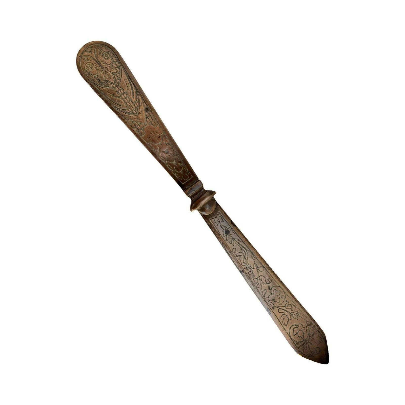 Letter Opener Paper Cutter Knife Art Nouveau Aryt Deco Gift For Him Desk Accessories Antique Decor Desk Gift For Him photo furniture