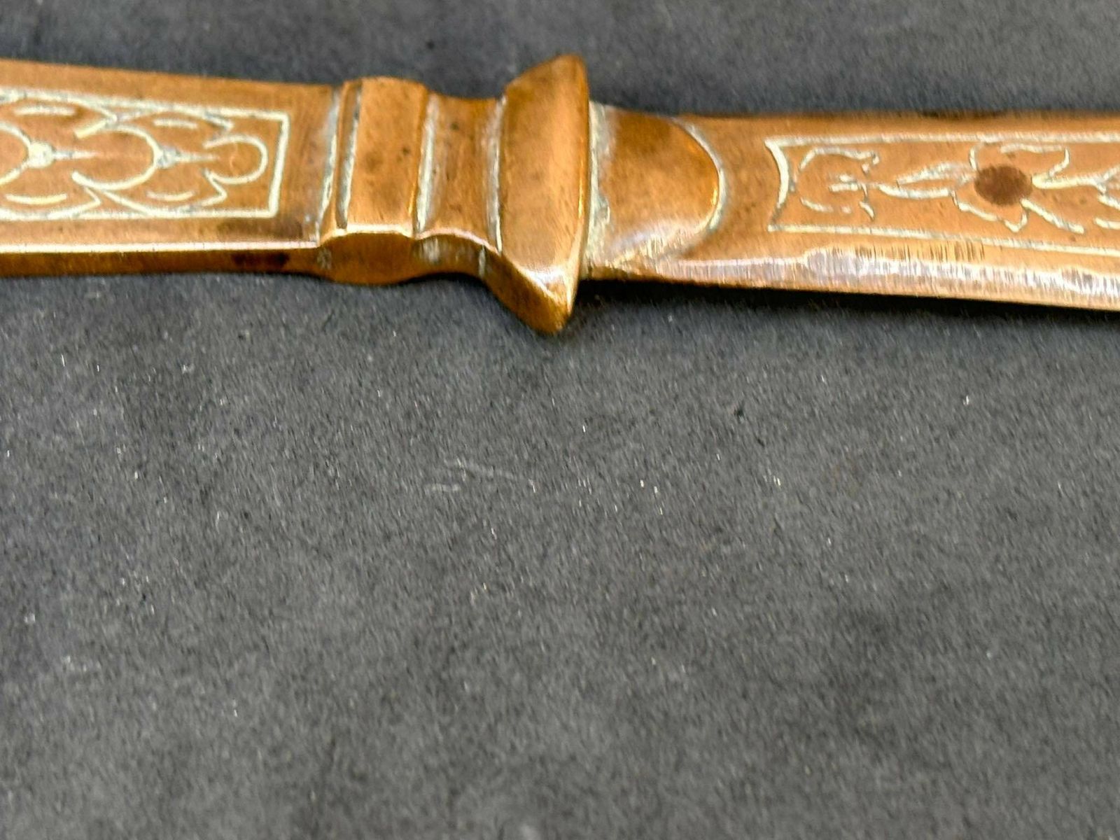 Letter Opener Paper Cutter Knife Art Nouveau Aryt Deco Gift For Him Desk Accessories Antique Decor Desk Gift For Him photo Home Decor
