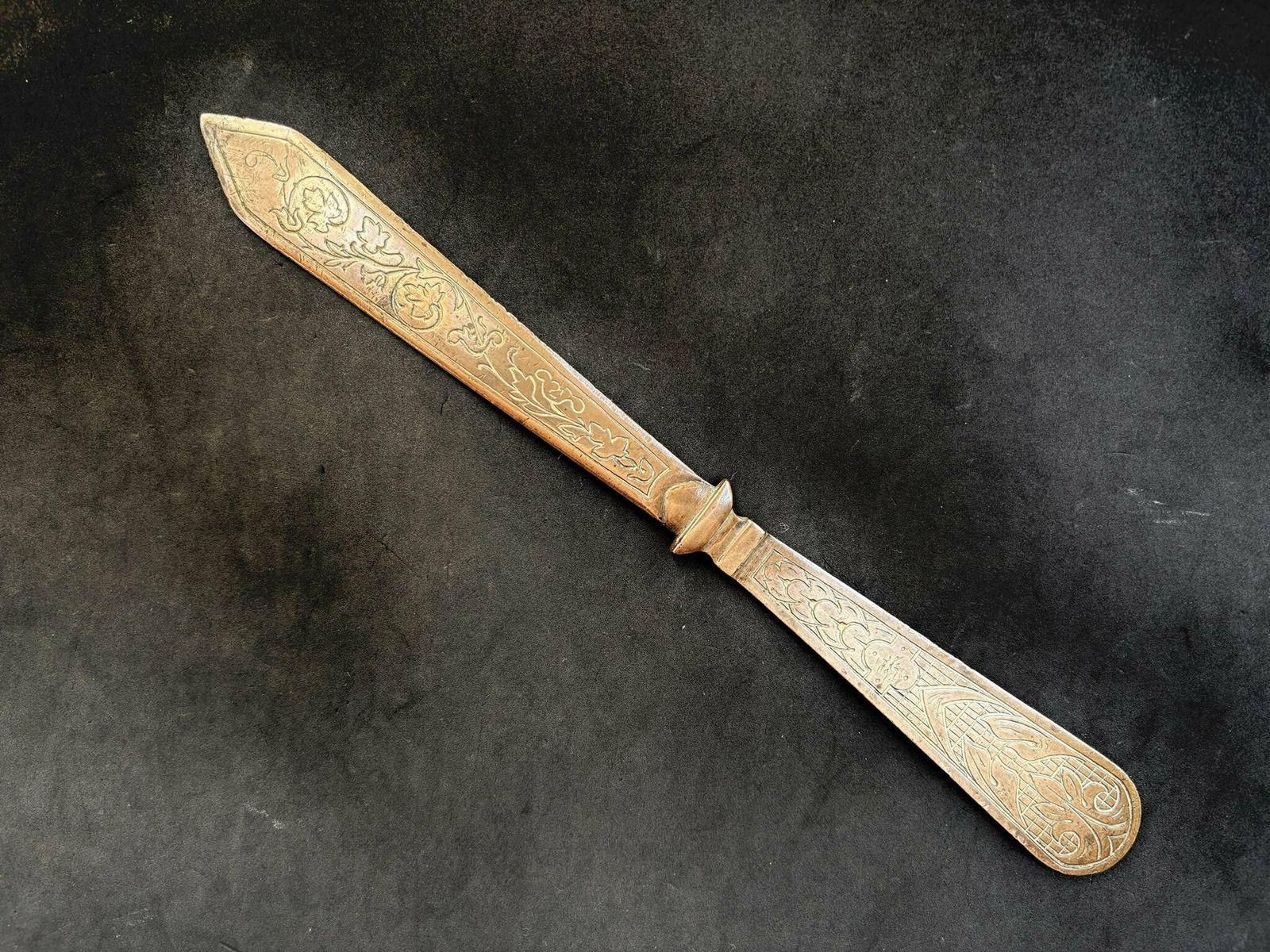 Letter Opener Paper Cutter Knife Art Nouveau Aryt Deco Gift For Him Desk Accessories Antique Decor Desk Gift For Him photo 140.0