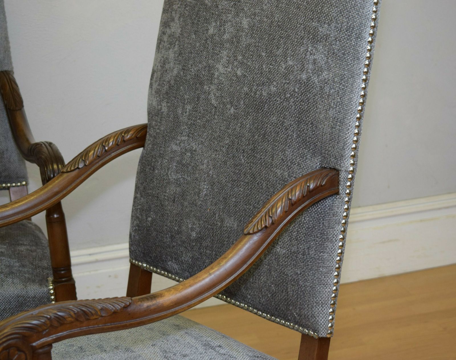 photo buy Pair Of Early 20th Century French Armchairs