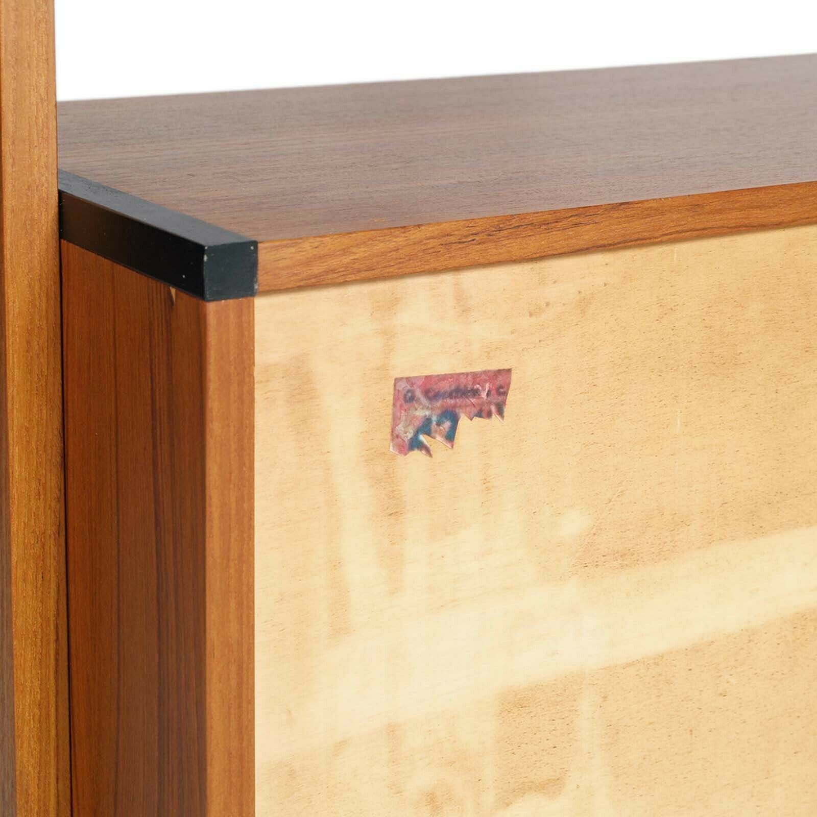 1960s Open Bookcase With Chest Of Drawers By Vittorio Dassi For G. Cecchini & C. photo buy