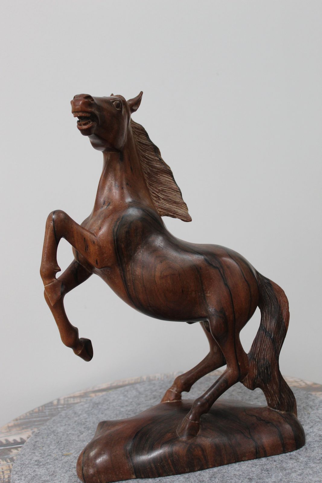Beautiful Carved Horse, Late 20th Century photo for sale