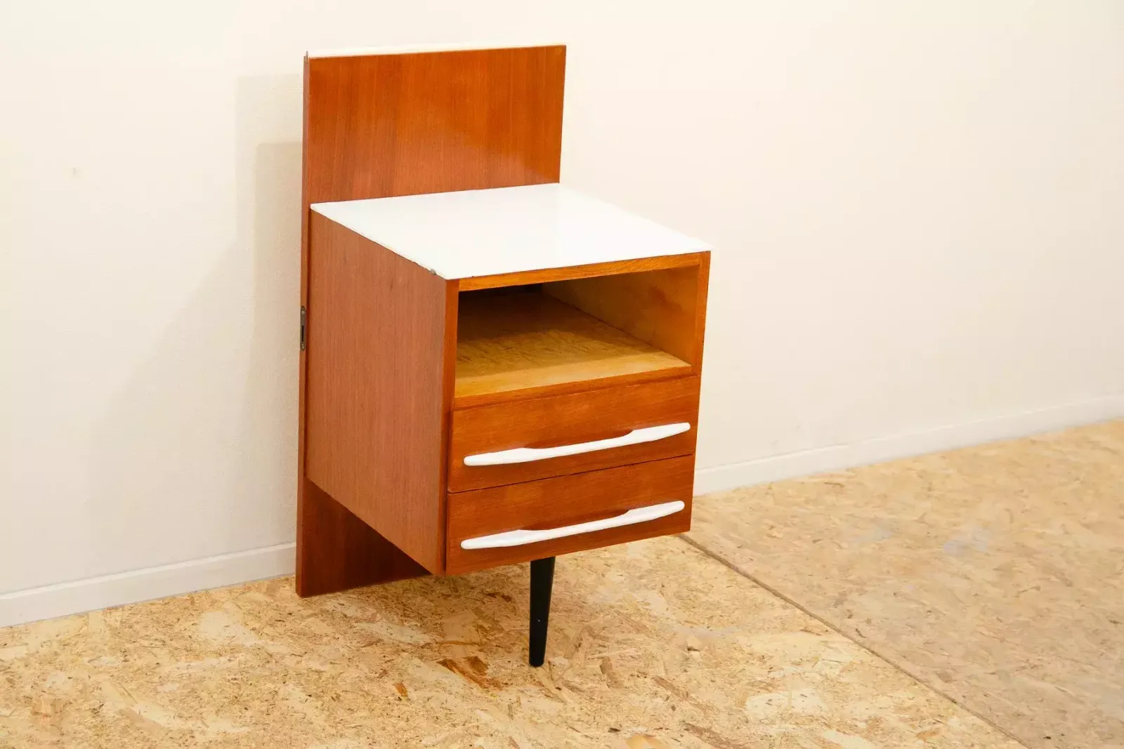 Fully Renovated Midcentury Nightstand By Mojmír Požár, 1960´S, Czechoslovakia photo furniture