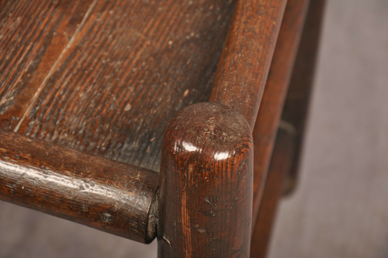A Near Pair Of 17th Century Ash Turners Chairs photo for sale
