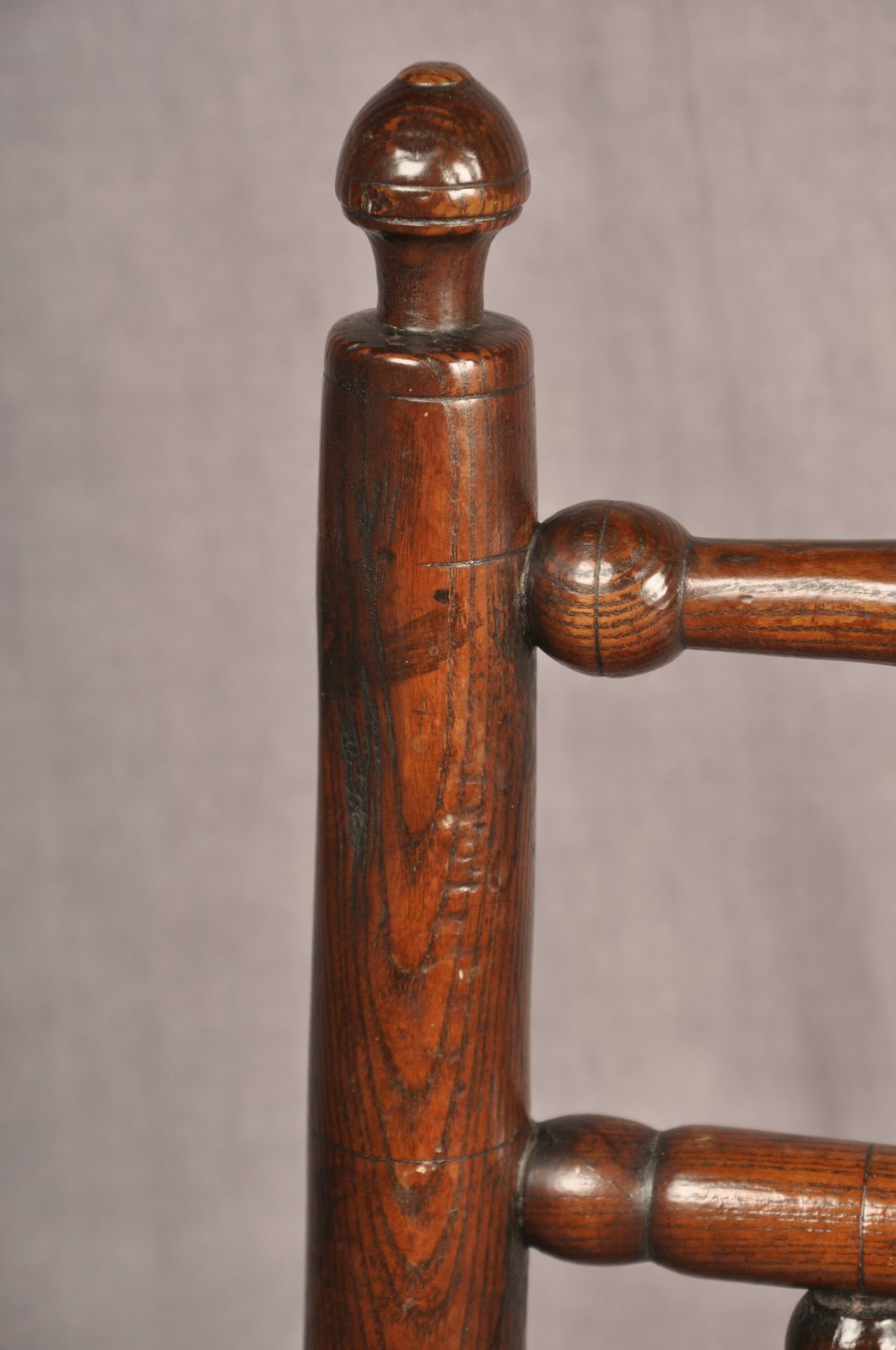 A Near Pair Of 17th Century Ash Turners Chairs photo vinterior