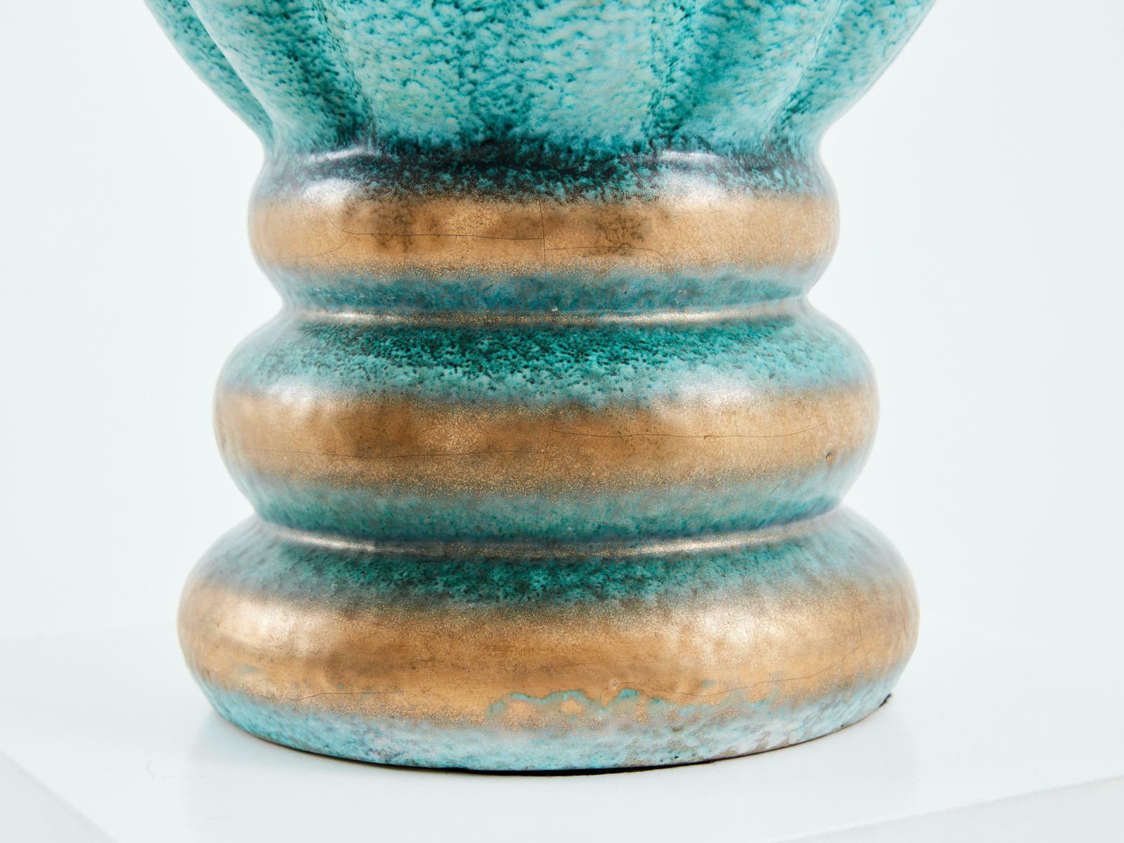 Grand vase en céramique de Deruta, Gabriele Bicchioni, 1930 photo for sale