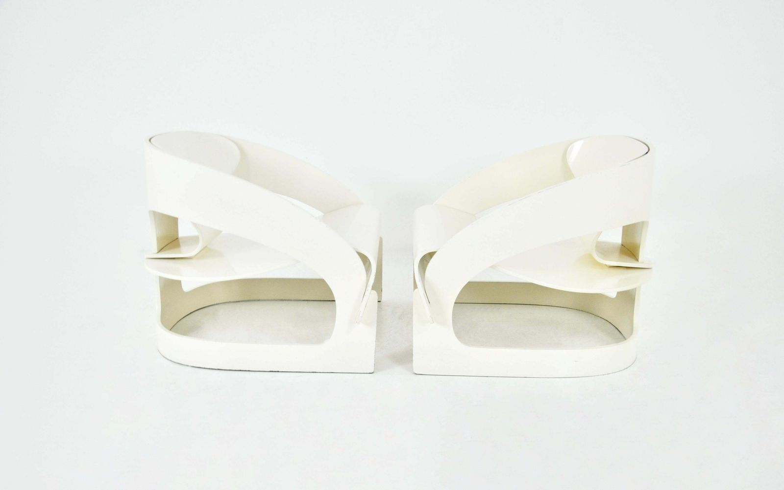 Model 4801 Armchairs By Joe Colombo For Kartell, 1960s, Set Of 2 photo buy
