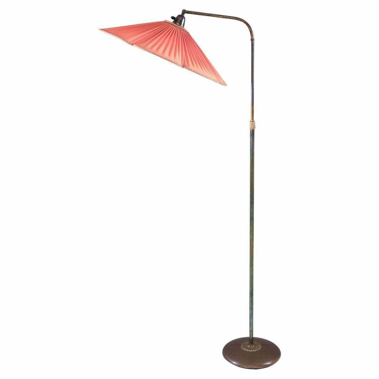 Swedish Modern Floor Lamp By Nordiska Kompaniet, 1940s