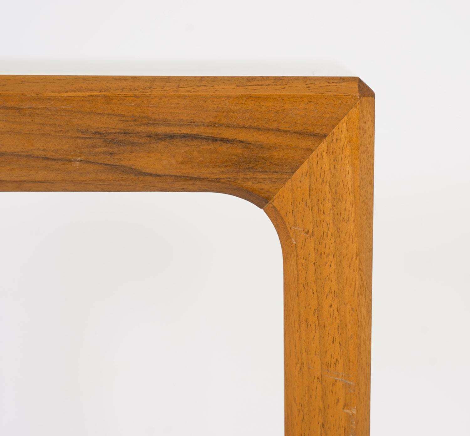 Pair Of Swedish Midcentury Side Tables In Walnut By Bertil Fridhagen photo Furniture