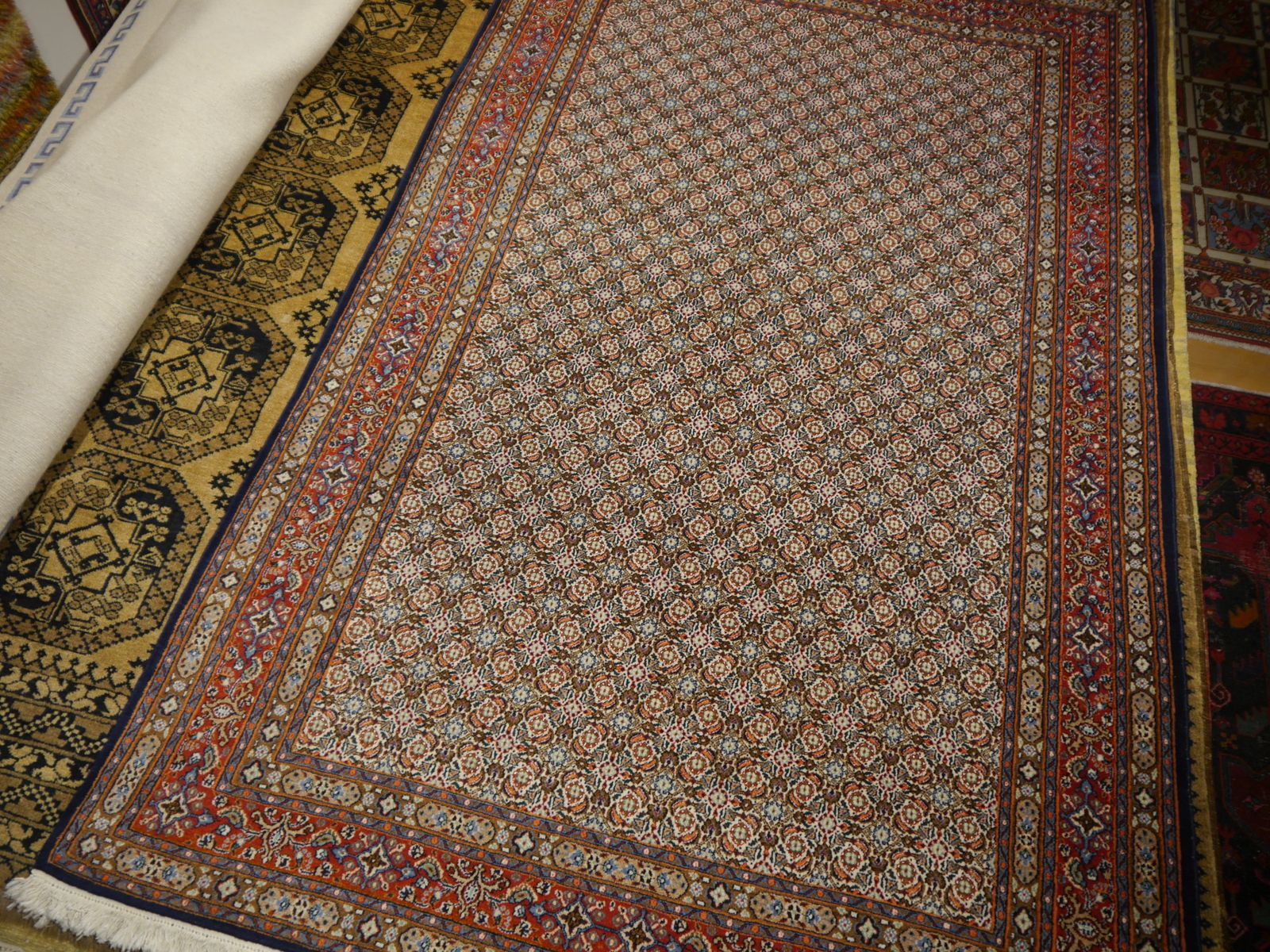 959.0 Amini Birdjand Rug 8.2 X 5.1 Ft / 250 X 155 Cm photo