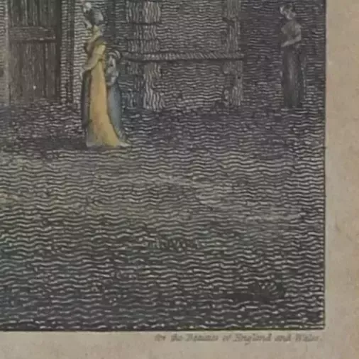 photo vintage Set Of 3 Engravings/Print Of Norwich Cathedral