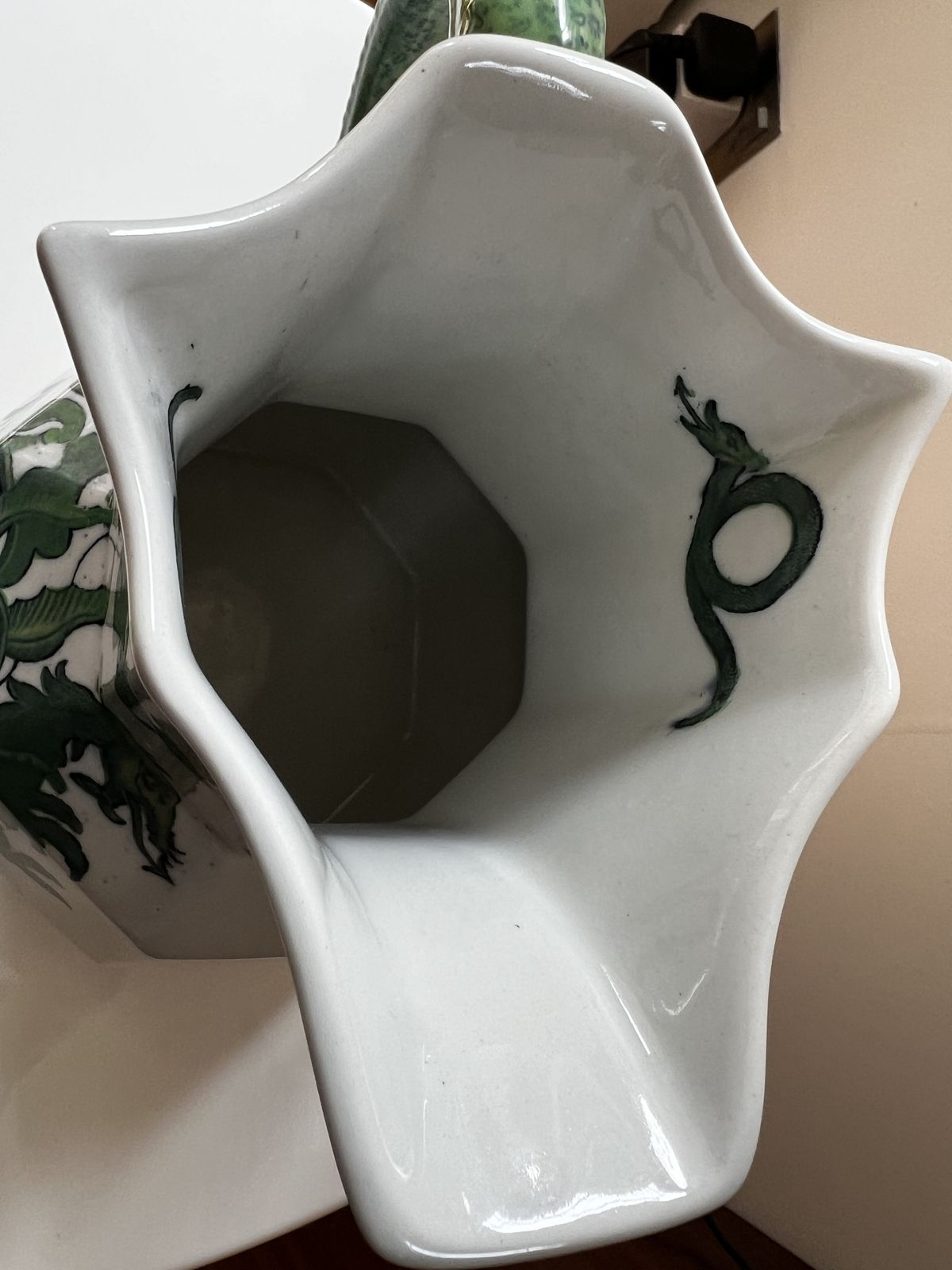 Home Decor Antique Masons Ironstone Hydra Jug And Bowl Set In ‘Chinese Dragon’ Design photo