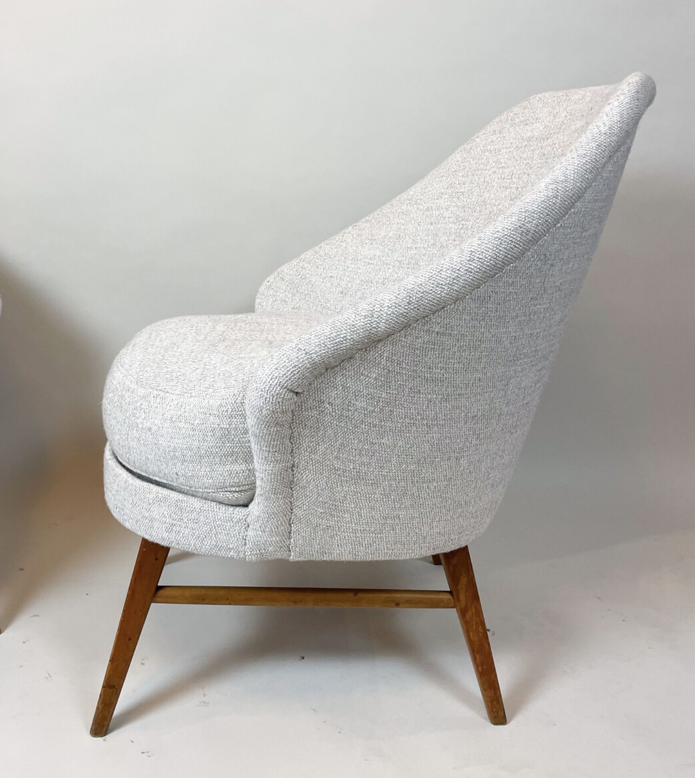 Mid Century Modern Pair Of Armchairs, Austro Hungarian, 1960s – New Upholstery photo vinterior