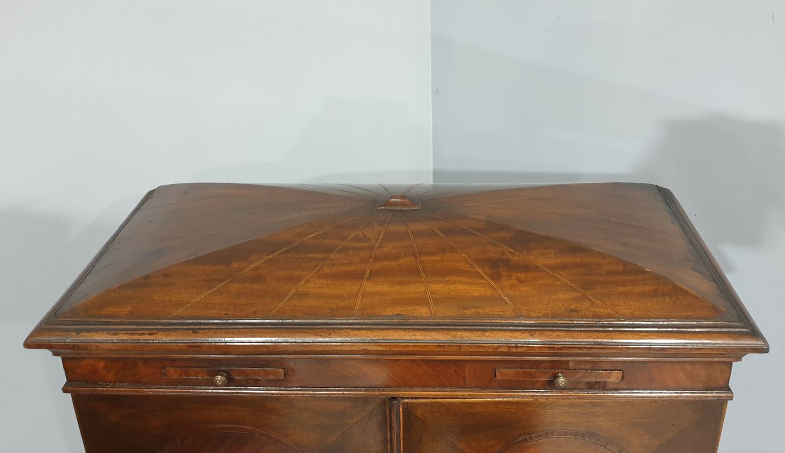 Furniture Ladies Georgian Mahogany Desk By 'Gillows' photo