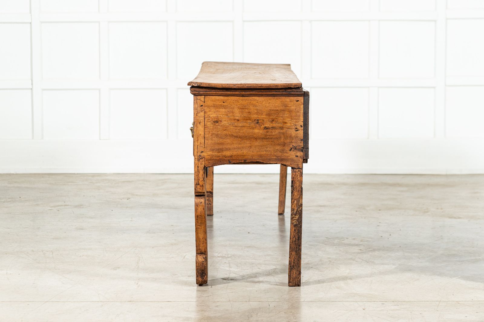 Large English 18thc Vernacular Elm Dresser Base photo buy