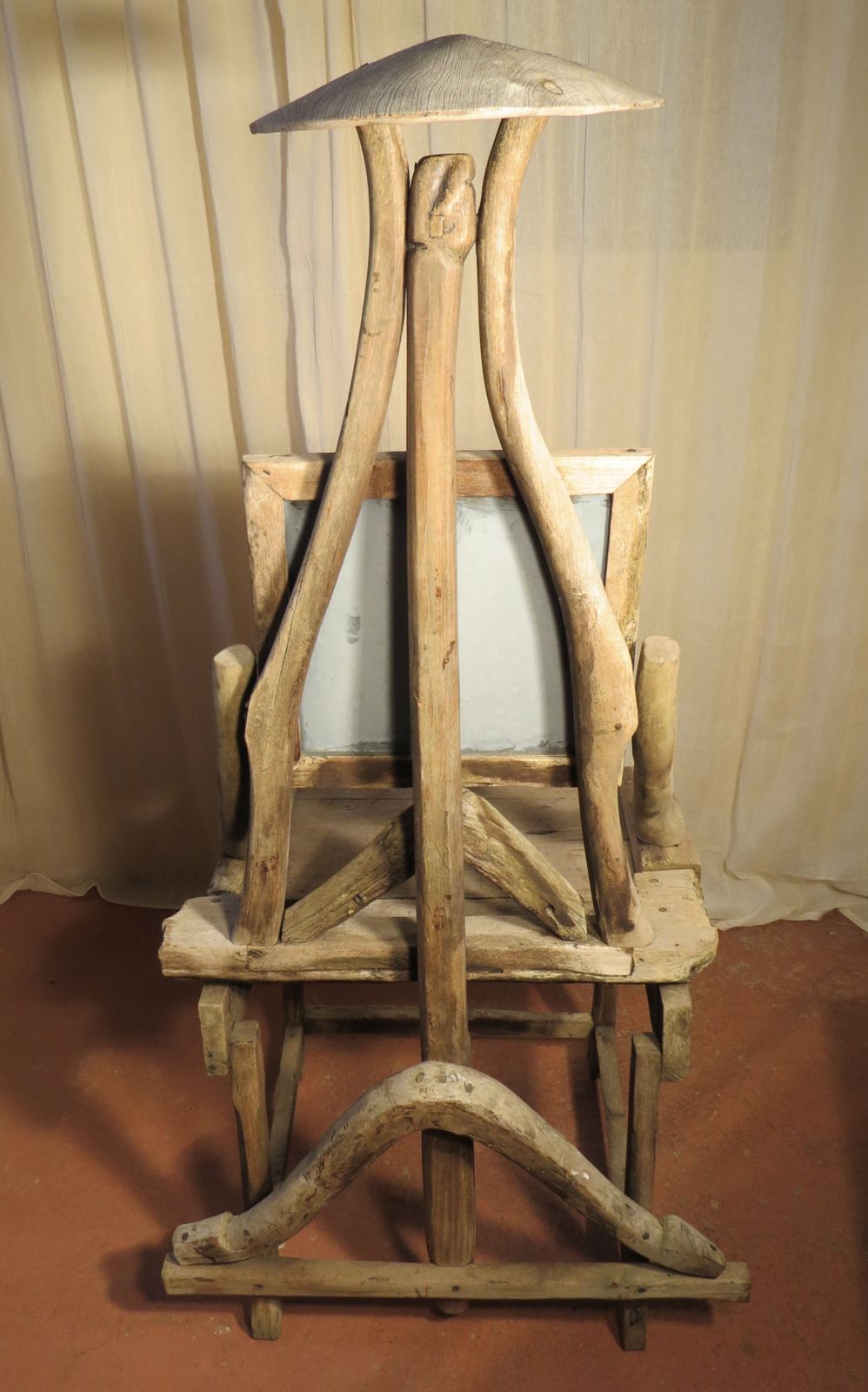 Rustic Tree Branch Table, Late 20th Century. photo 295.0