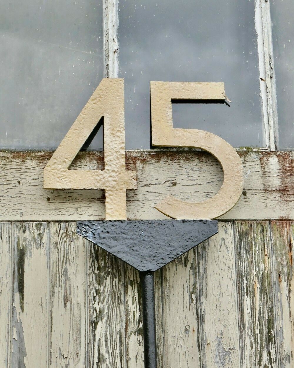 British Rail Railway Speed Restriction Sign 45 Mph photo furniture