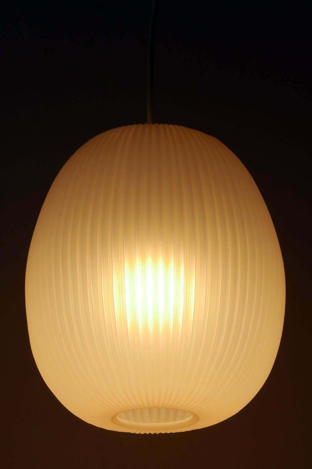 photo vintage Lovely Mid Century Modern Pendant Lamp By Aloys F. Gangkofner Für Erco 1960s