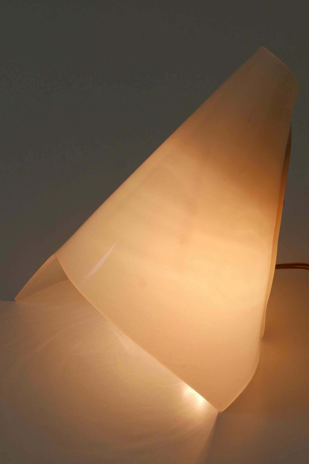 Extremely Rare And Lovely Mid Century Modern Lucite Table Lamp Sweden 1960s photo furniture