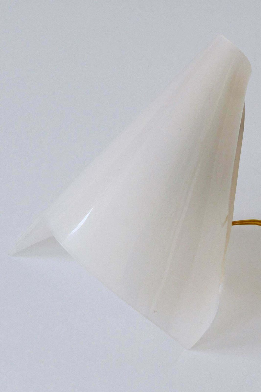 Extremely Rare And Lovely Mid Century Modern Lucite Table Lamp Sweden 1960s photo for sale
