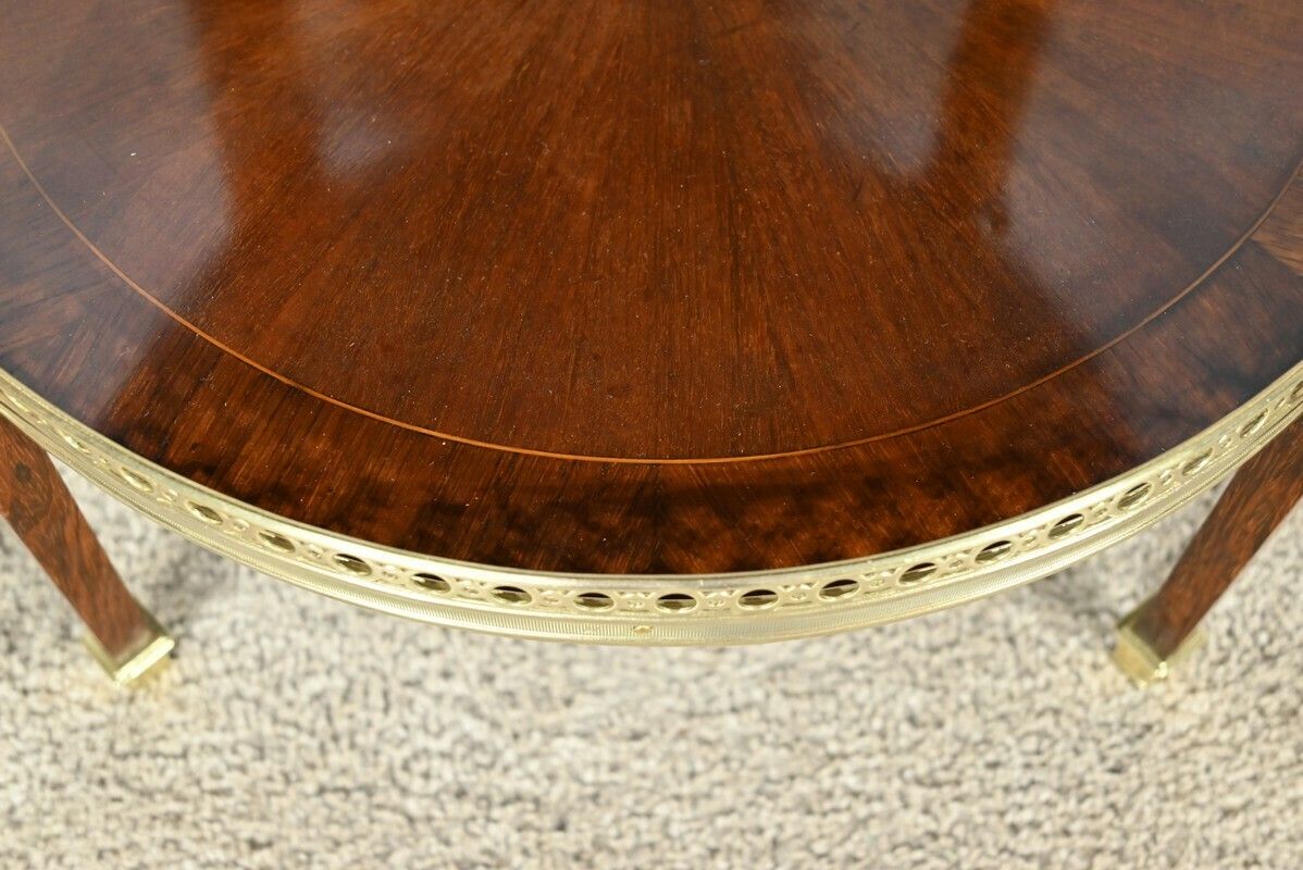 photo vintage Rosewood And Rosewood Serving Table, Art Deco – 1920