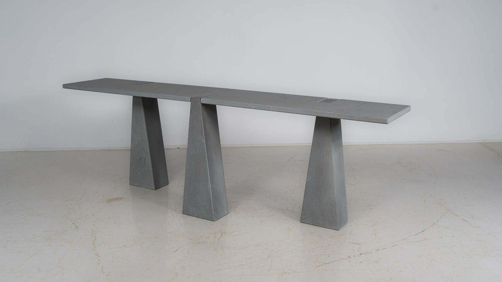 Inca Console Table By Angelo Mangiarotti For Skipper, 1970s photo vinterior