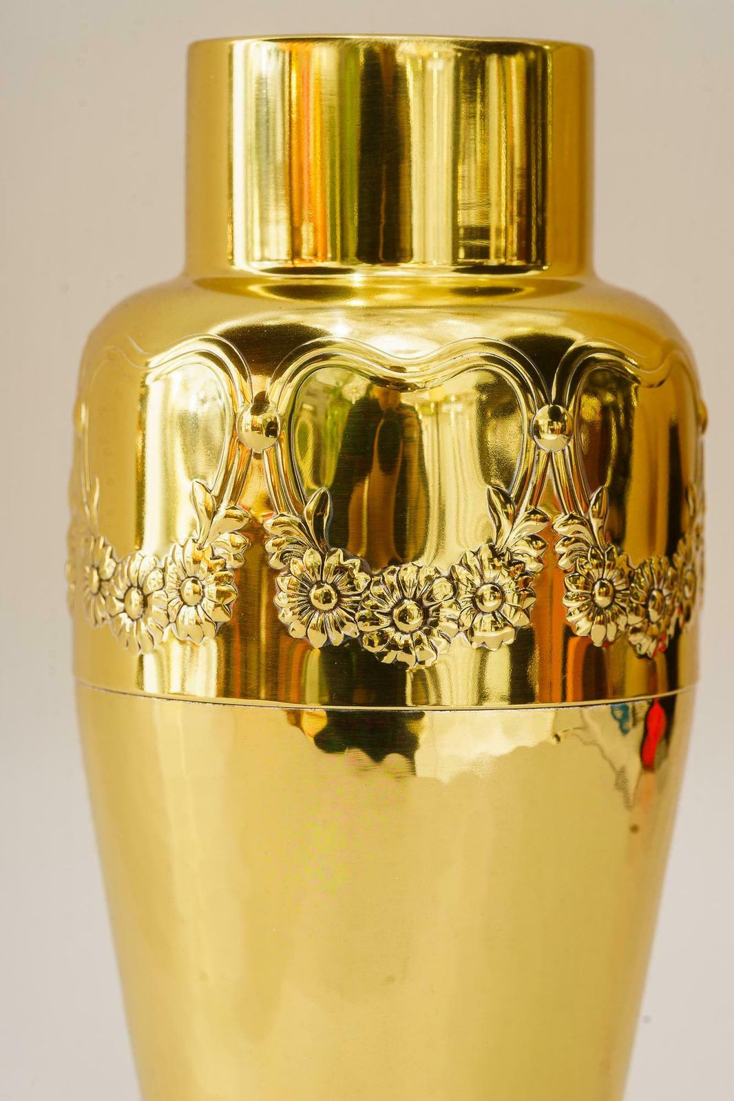 Art Deco Wmf Vase ( Marked On Bottom ) Vienna Around 1920s photo Home Decor